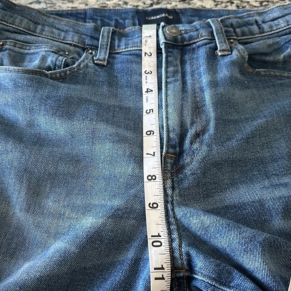 J.CREW Men’s 77 Straight-fit jean in stretch broken-in Japanese denim size 32 H7